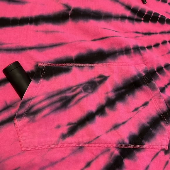 Pink Tie Dye Hoodie Tunic - Picture 4 of 6